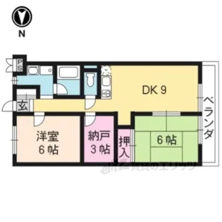 リイツマンション【3階】の間取り