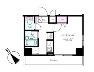 SIN-City駒込【3階】の間取り