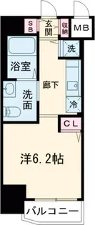 ファーストフィオーレ神戸元町【10階】の間取り