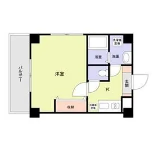 シャッツ クヴェレ 代々木【2階】の間取り