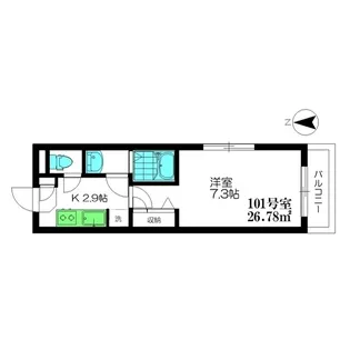 KAUHALE-K【1階】の間取り