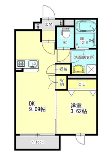 Grand espoir【3階】の間取り