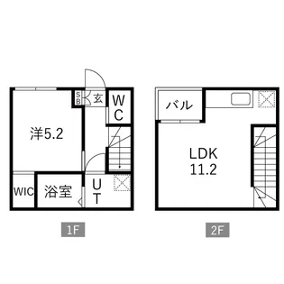 fluke i-terrace【2階】の間取り