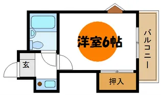 メゾンボヌール【1階】の間取り