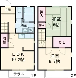 フローレスの間取り