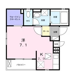 KMコロレ【1階】の間取り