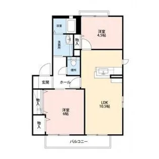 Cest La Vie日南B【2階】の間取り