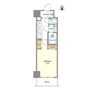 SUNRISE OMORI【4階】の間取り