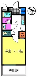 ラフィーネ 住之江【2階】の間取り
