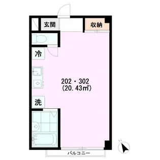 久我山エコマンション【2階】の間取り