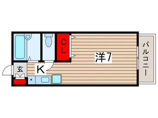 グレース・U【1階】の間取り