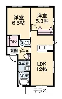 ファミーユ寿 B棟【1階】の間取り