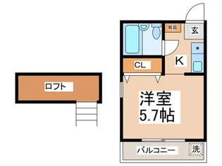 カ-サ・セレッソ【2階】の間取り