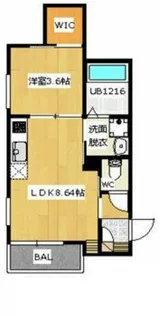 REGALEST堺東(レガリスト堺東)【2階】の間取り