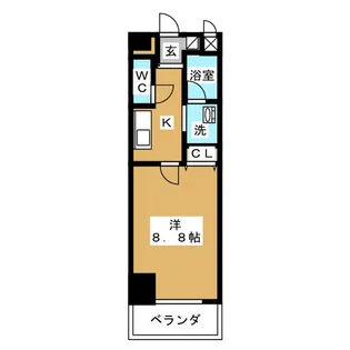 RIDGE大曽根【3階】の間取り