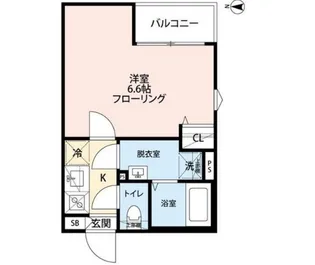 グランクオールお花茶屋【1階】の間取り