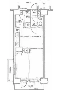 アクトヒルズ金町【6階】の間取り