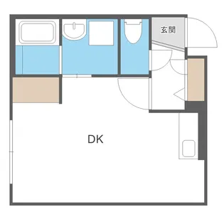 coffret西町北【3階】の間取り