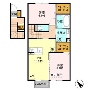 BEST HOUSEIII【2階】の間取り
