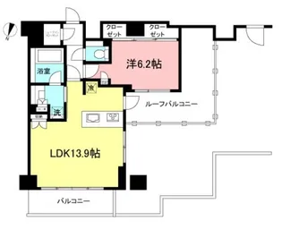 プライムメゾン方南町【7階】の間取り
