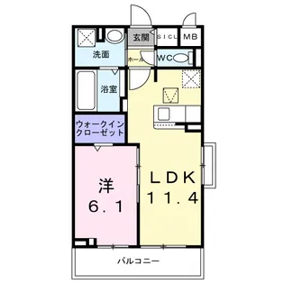 グラン・ステラータ【1階】の間取り