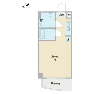 カナディアン8【1階】の間取り