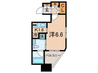 コンフォリア西蒲田【11階】の間取り