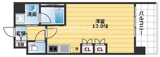 KDXレジデンス本町橋【7階】の間取り