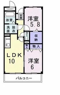 コンフォールコートK【4階】の間取り