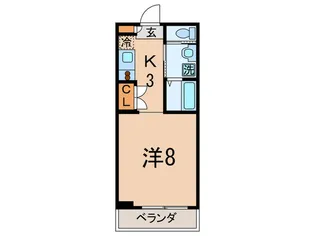 Stella Tohshow【1階】の間取り