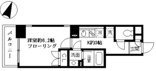 プルナス森下【5階】の間取り
