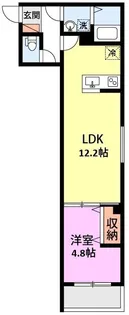 ミリアビタ夏見【3階】の間取り