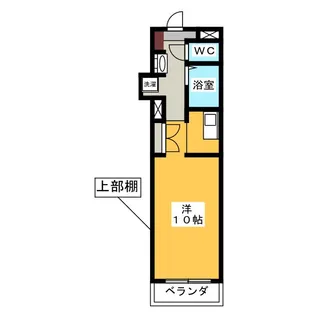 ウッディプラザ八事【3階】の間取り