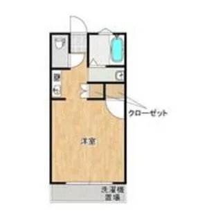 ハイタウン池田【1階】の間取り
