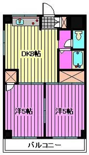 ハイアメージュ【2階】の間取り