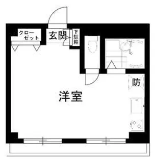メゾン・ド・ヴィレ 鷺沼【4階】の間取り
