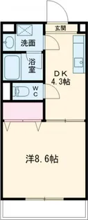 Wohnen【3階】の間取り