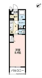 HabitaーK【3階】の間取り