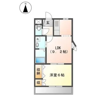 ピュアタウン【2階】の間取り
