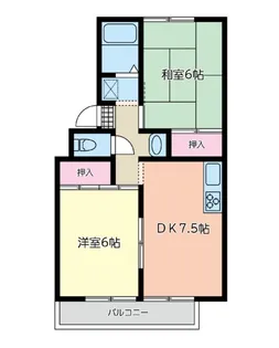 フォレストヒルズ【2階】の間取り