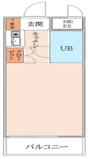 日神パレス西新宿【1階】の間取り