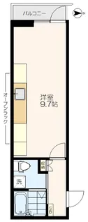 ウィンコーポ池袋【2階】の間取り