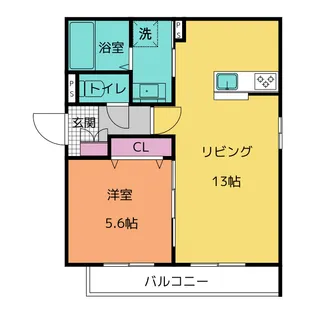 LUXEL【1階】の間取り