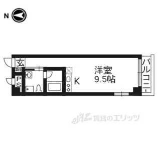 GーDesign京都西院【2階】の間取り