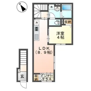 Petit Chou(プティ シュウ)の間取り