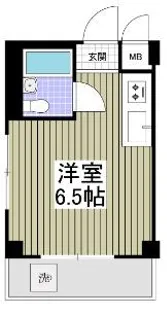 第5新井ビル【4階】の間取り