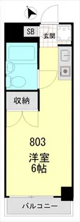 トップ川崎第5【8階】の間取り