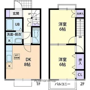 プラムヒル A【2階】の間取り