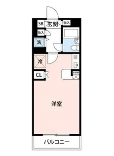 ワコーレ川崎【4階】の間取り