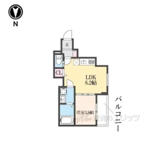 FASECIARAPIDE【2階】の間取り